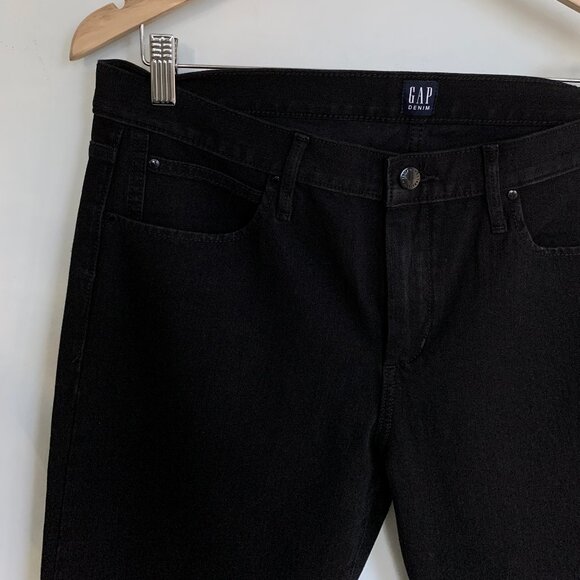 Gap Super Slimming True Skinny 32 / 14 Matte Black jeans - Picture 5 of 8
